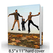 8.5x11 Hard Cover Photo Book